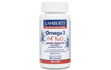 Omega 3 for kids 100 cápsulas Lamberts