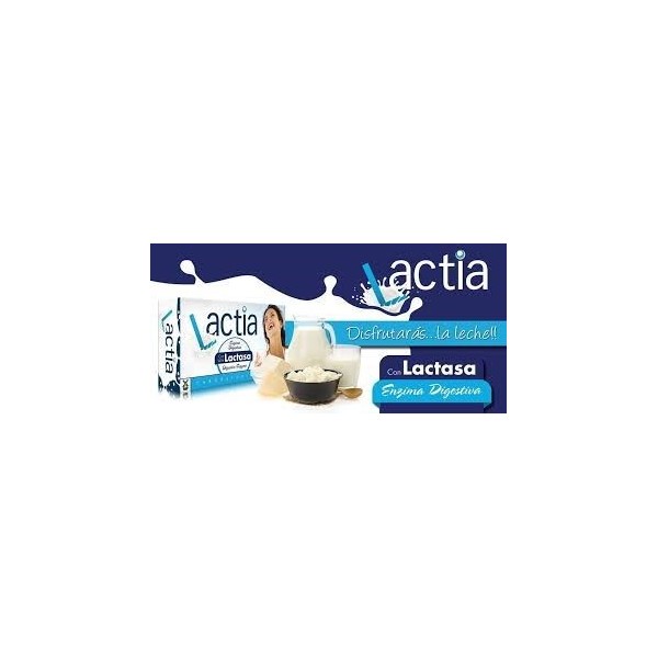 Lactia -enzimas digestivas con lactasa- 60 cápsulas Tegor