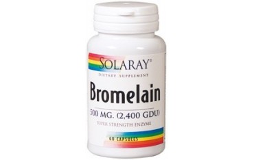 Bromelain 500 mg 60 cápsulas Solaray
