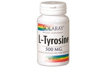 L-Tirosina 500 mg 50 cápsulas Solaray