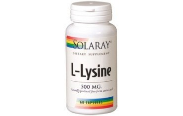 L-Lysine 500 mg 60 cápsulas Solaray
