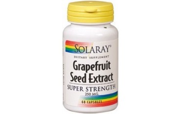 Grapefruit seed 250 mg 60 cápsulas Solaray
