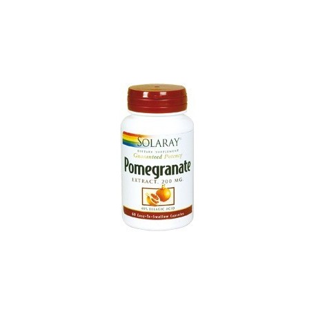 Pomegranate 200 mg 60 cápsulas Solaray