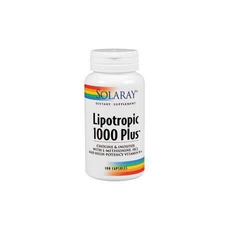 Lipotropic 1000 Plus 100 cápsulas Solaray