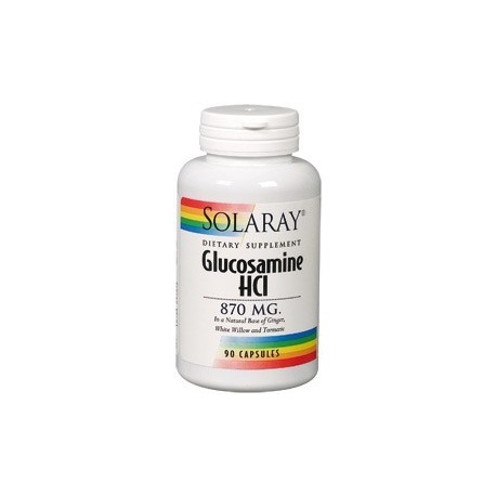 Glucosamina 870 mg 90 cápsulas Solaray