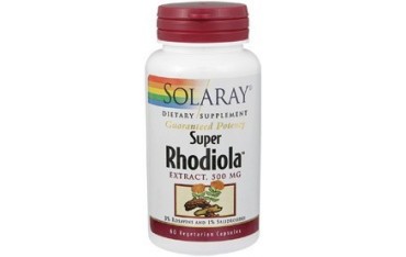 Super Rodiola 60 cápsulas vegetales Solaray