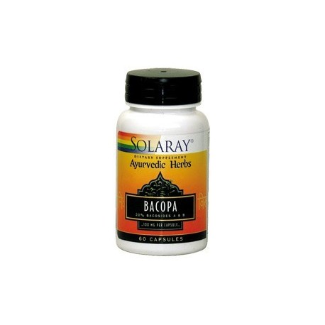 Bacopa 100 mg 60 cápsulas vegetales Solaray