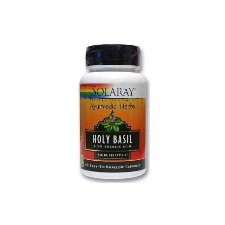 Holy Basil 450 mg 60 cápsulas Solaray