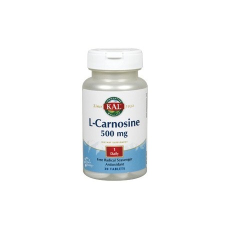 L-Carnosine 500mg 30 comprimidos Kal