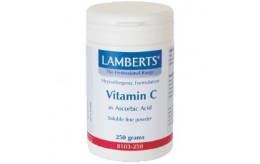Ácido ascórbico 250 g polvo Lamberts