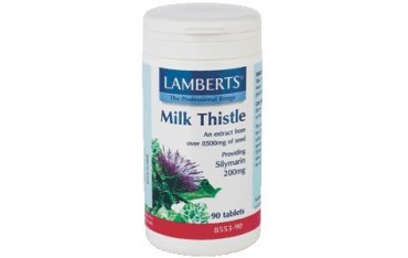 Cardo mariano (Milk Thistle) 90 tabletas Lamberts