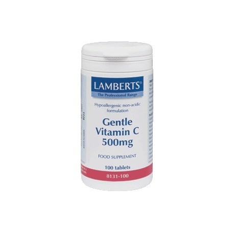 Gentle vitamina C 500 mg 100 tabletas Lamberts