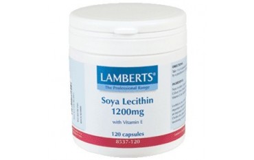 Lecitina de soja 1200 mg 120 cápsulas Lamberts