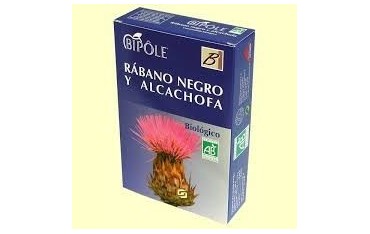 Bipole rábano negro y alcachofa 20 ampollas Intersa