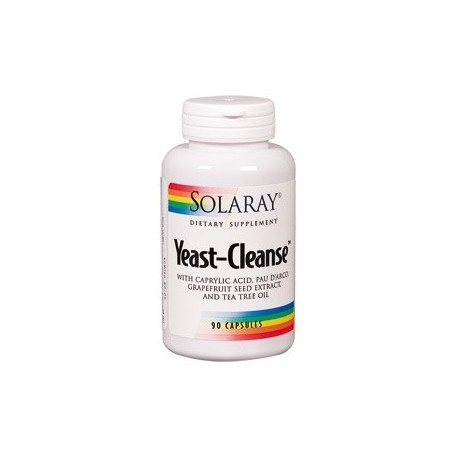 Yeast Cleanse 90 cápsulas vegetales Solaray