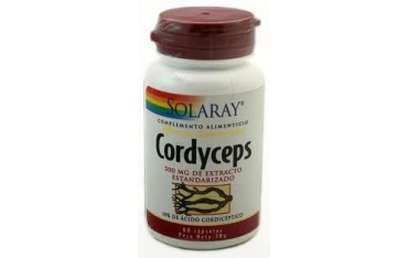 Cordyceps extracto 500 mg 60 cápsulas Solaray