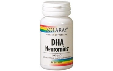 DHA Neuromins 100 mg 30 perlas Solaray