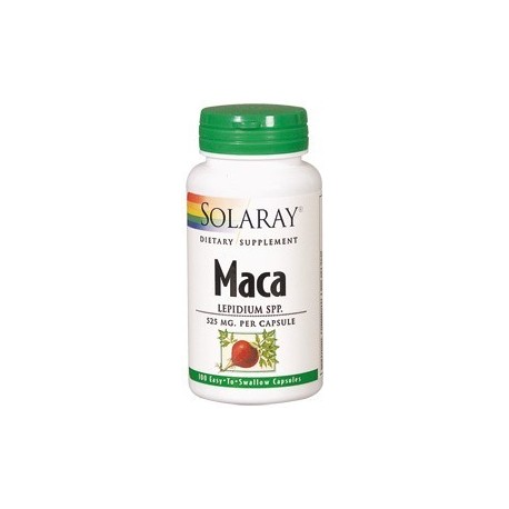 Maca 525 mg 100 cápsulas Solaray