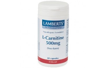 L-Carnitine 500 mg 60 cápsulas Lambets