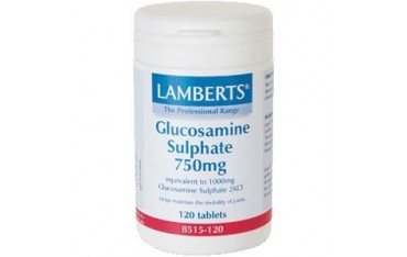 Sulfato de glucosamina 750 mg 120 tabletas Lamberts