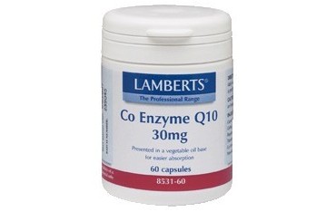 Co- enzima Q10 30 mg 60 cápsulas Lamberts