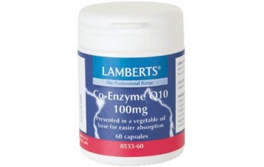 Co- enzima Q10 100 mg 60 cápsulas Lamberts