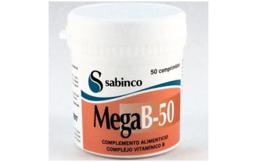 Mega B-50 50 comprimidos Sabinco