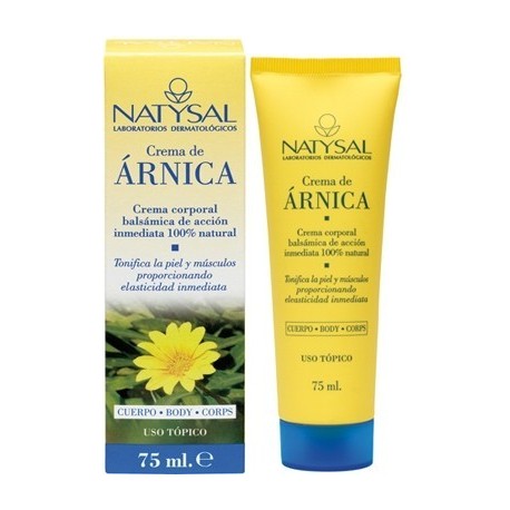 Árnica crema corporal balsámica 75 ml Natysal