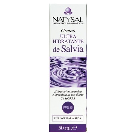 Crema de salvia ultra hidratante 50 ml Natysal