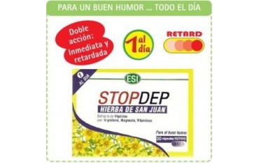 Stopdep (hypericum retard) 30 cápsulas Trepat Diet