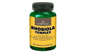Rhodiola complex 60 cápsulas 500 mg Natysal