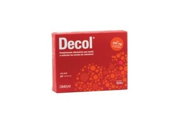 Decol 200 mg 30 cápsulas Dimefar