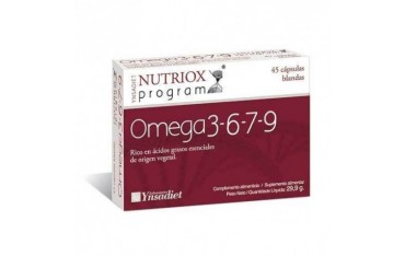 Omega 3-6-7-9 45 cápsulas blandas Ynsadiet