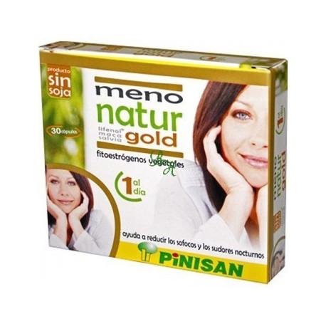 Menonatur gold 30 cápsulas de 500 mg Pinisan