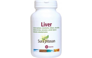 Liver 45 cápsulas Sura Vitasan