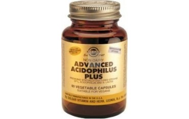 Acidophilus Plus avanzado 120 cápsulas vegetales Solgar
