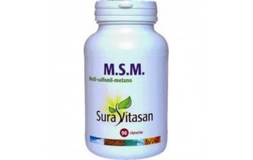 M.S.M. 850 mg 90 cápsulas Sura Vitasan