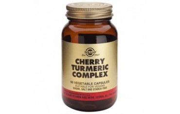 Cereza y Cúrcuma complex 60 cápsulas vegetales Solgar
