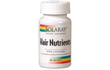 Hair Nutrients 60 cápsulas Solaray
