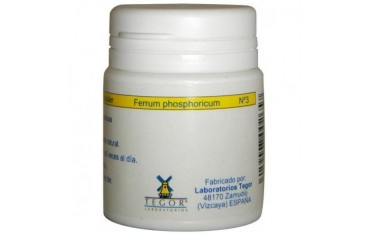Sales de Schüssler Nº03 Ferrum Phosphoricum 350 comprimidos Tegor