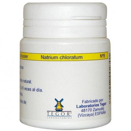 Sales de Schüssler Nº08 Natrium Chloratum 350 comprimidos Tegor