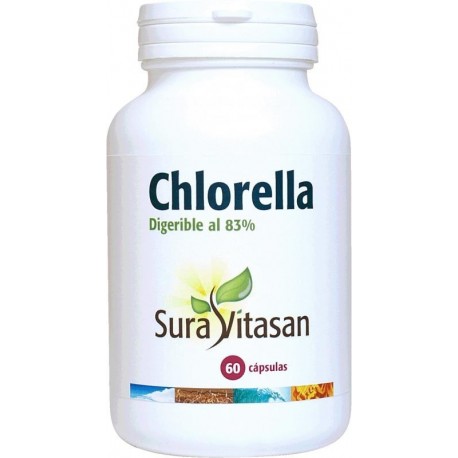 Chlorella 455 mg 60 cápsulas Sura Vitasan