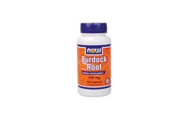 Bardana raíz -Burdock root- 430 mg 100cápsulas Now
