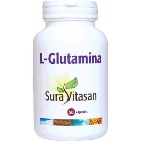 L-glutamina 500 mg 50 cápsulas Sura Vitasan