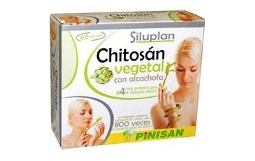 Siluplan Chitosán vegetal 60 cápsulas Pinisan