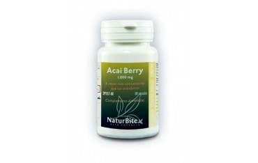 Acai berry 1000 mg 60 cápsulas NaturBite