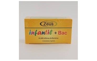 Infantil+Bac 8 monodosis Zeus