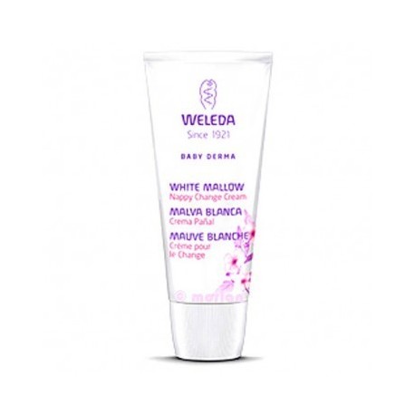 Crema pañal de malva blanca 50 ml Weleda -Linea pieles hipersensibles y  atópicas-