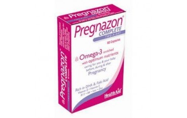 Pregnazon 30 cápsulas Health Aid