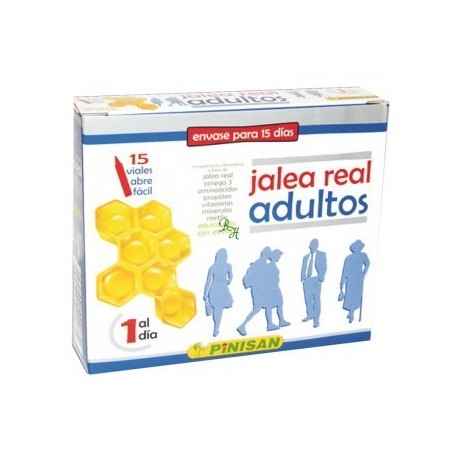 Jalea real adultos 15 viales Pinisan